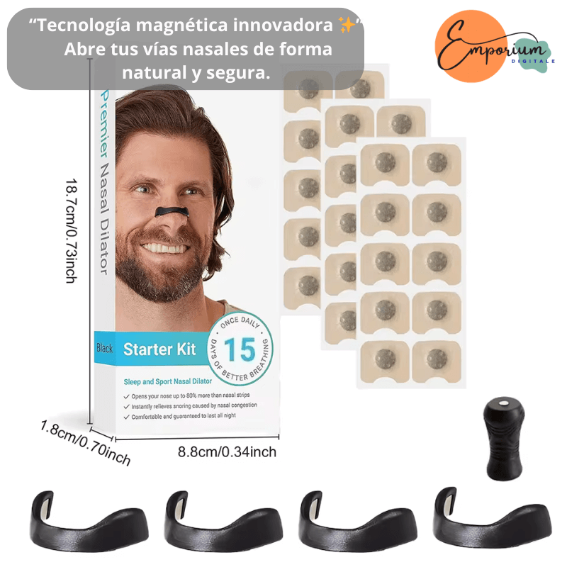 Tiras Nasales Magnética X2