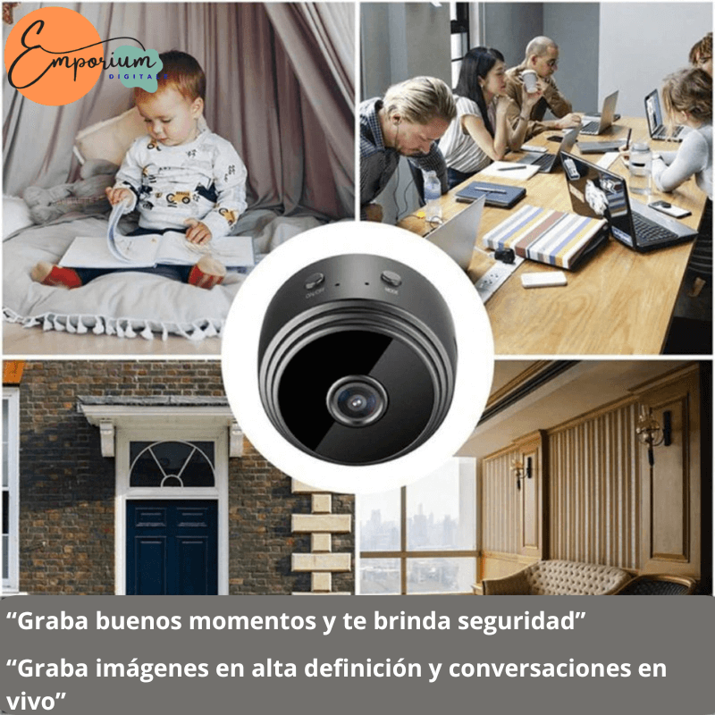 Mini Camara Espia De Seguridad